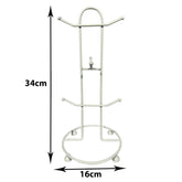 Kuber Industries Pack of 4 Kitchen Stand | Cup Stand for Kitchen | Coffee and Tea Mug Holder | Dinning Tabel Cup Stand for Kitchen | Organizer for Kitchen | 6 Cup Stand Hanger | White